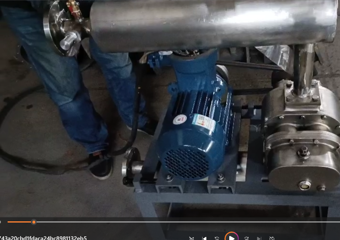 不銹鋼羅茨風機視頻